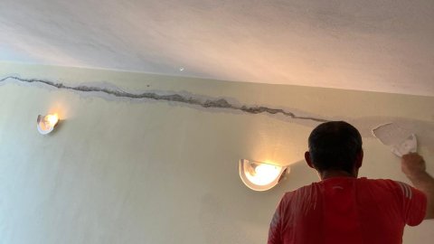 za 3 dana smo završili krečenje stana i popravku boјlera